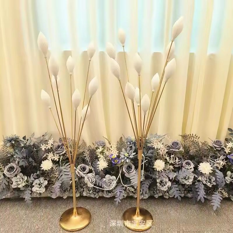 11 Glowing Brushed Flower Buds Olive Road