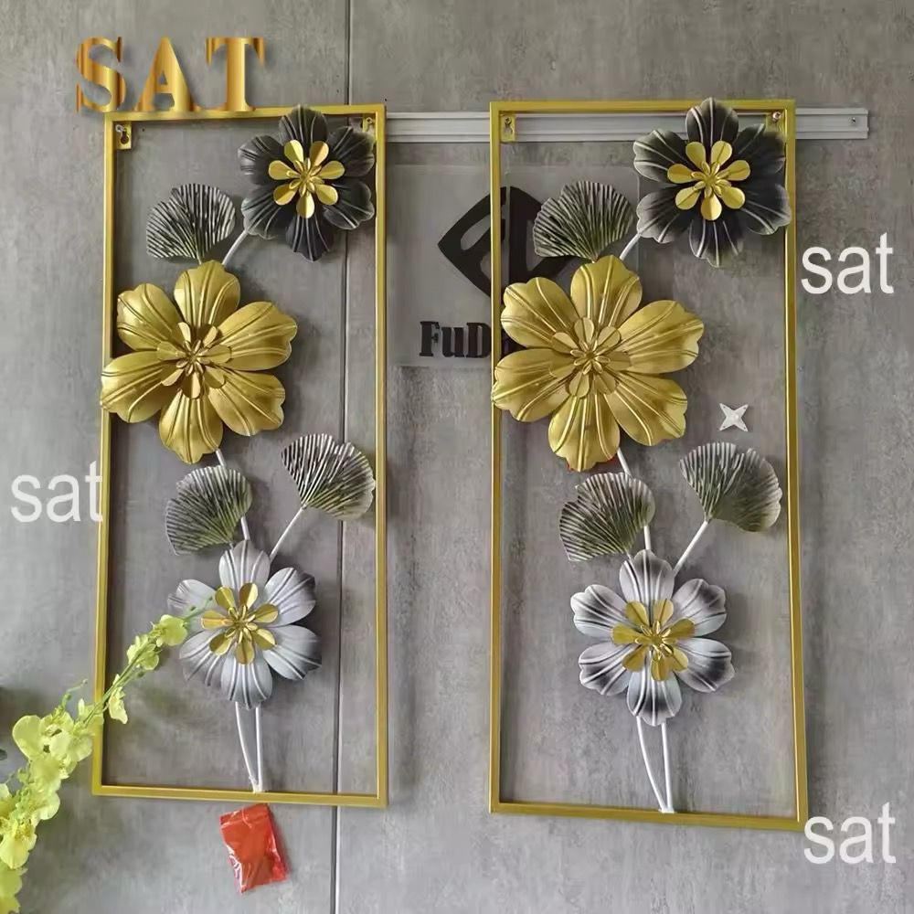Nordic Style Light Luxury Metal Hanging Decor