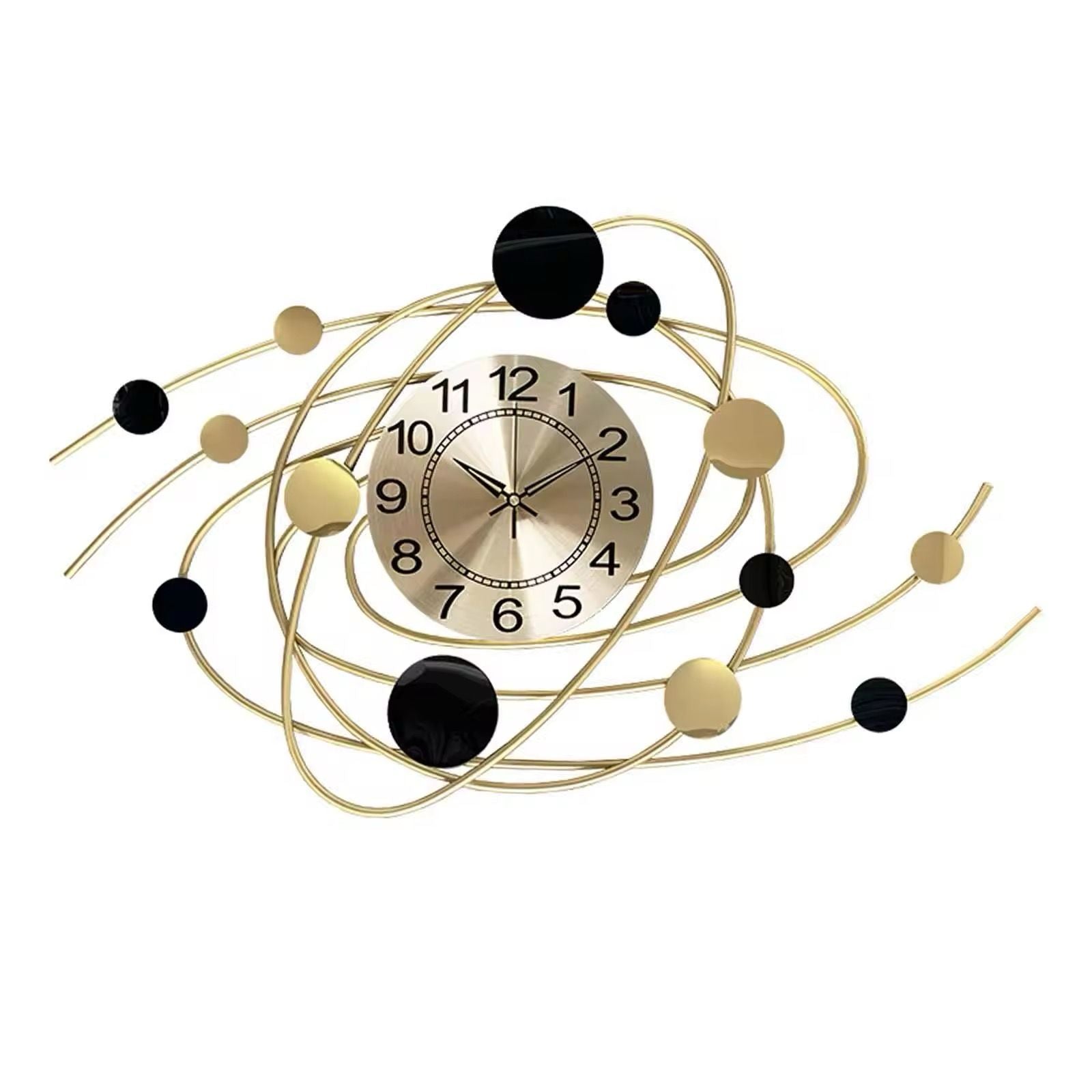 Fashion Wall Clock Iron Art Wall